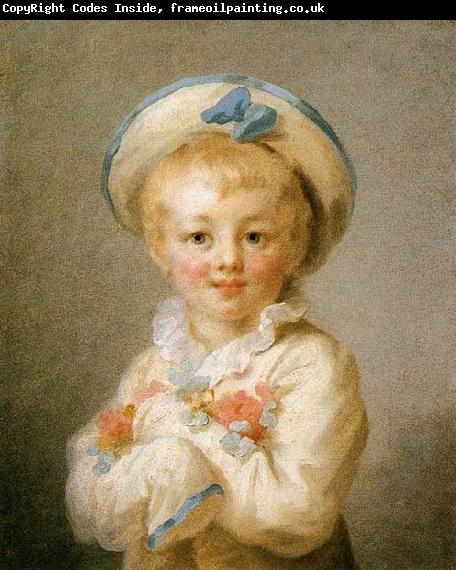 Jean Honore Fragonard A Boy as Pierrot